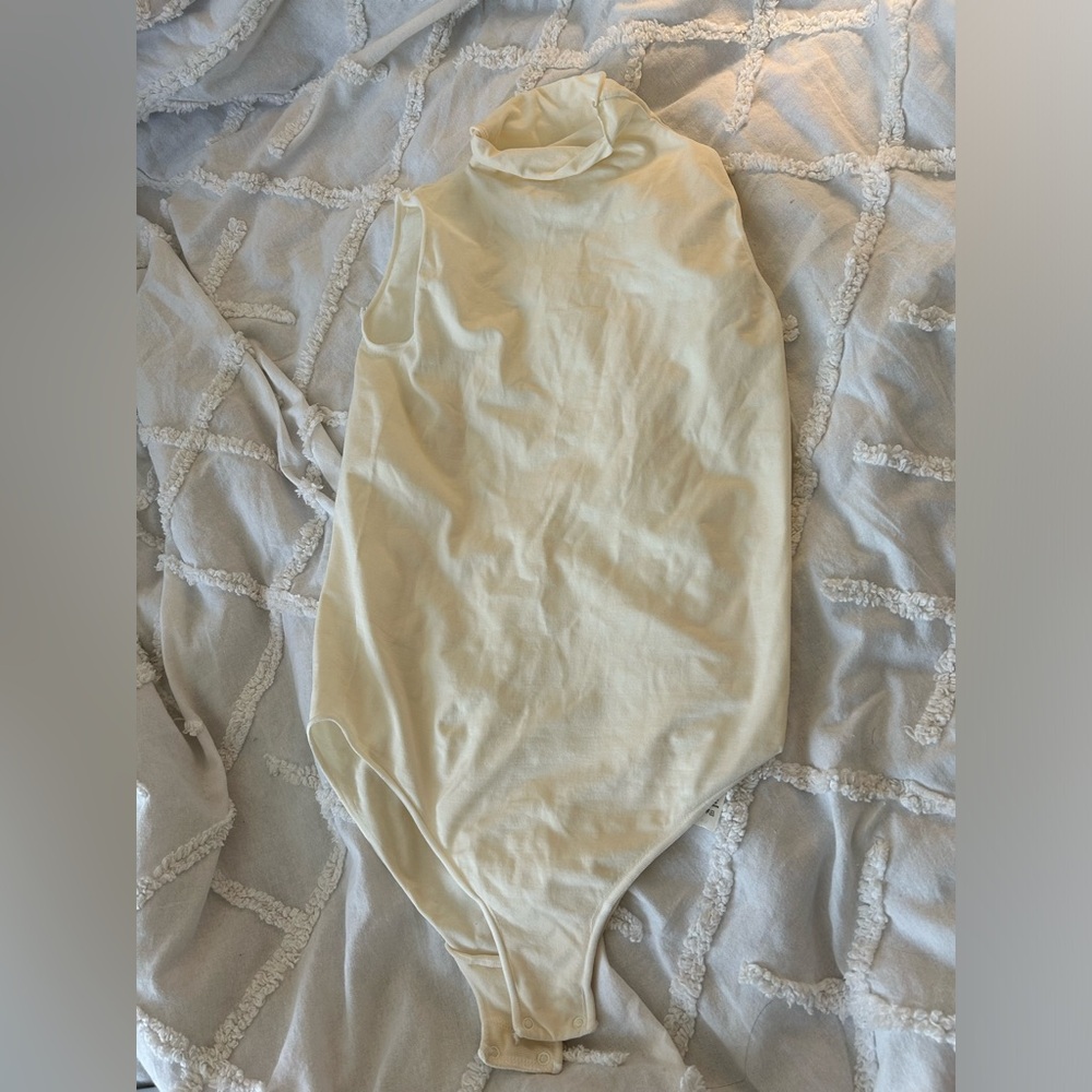 skims mock neck bodysuit